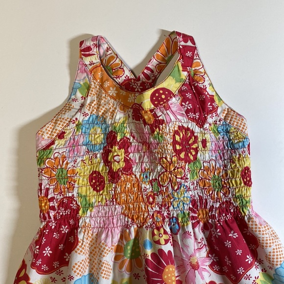 Krickets Elite Floral Stretchy Smocked Tank Top - Picture 7 of 7